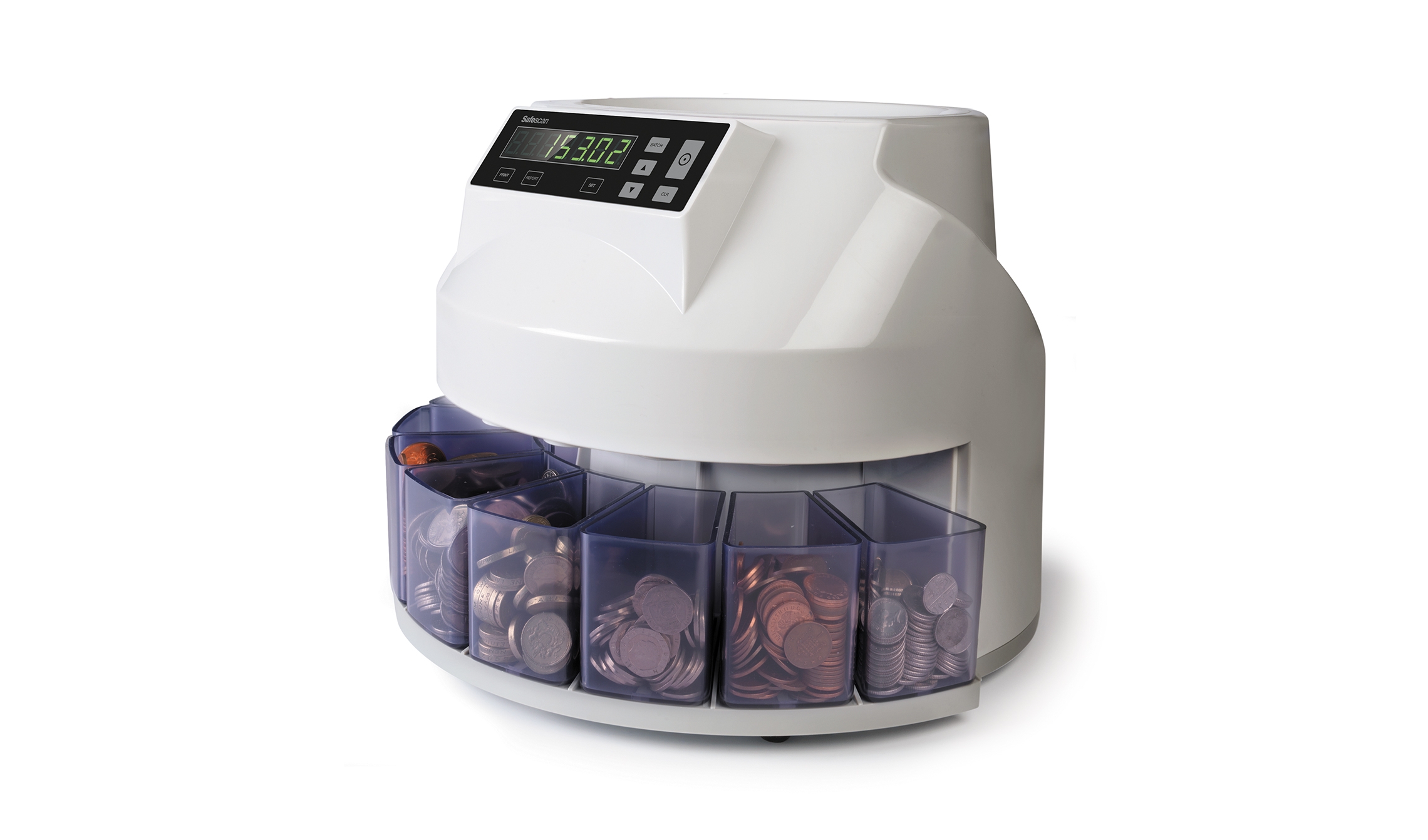 Coin counter and sorter Safescan 1200 GBP For British Pounds