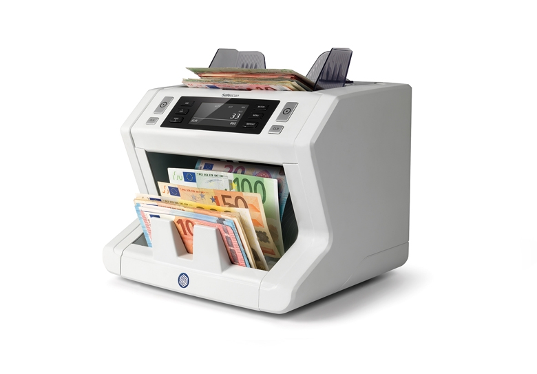 Compteuse De Billets Safescan 2210 Avec Détection De Faux Billets - Comptage Double Vérification UV Et Taille - 1000 Billets/min