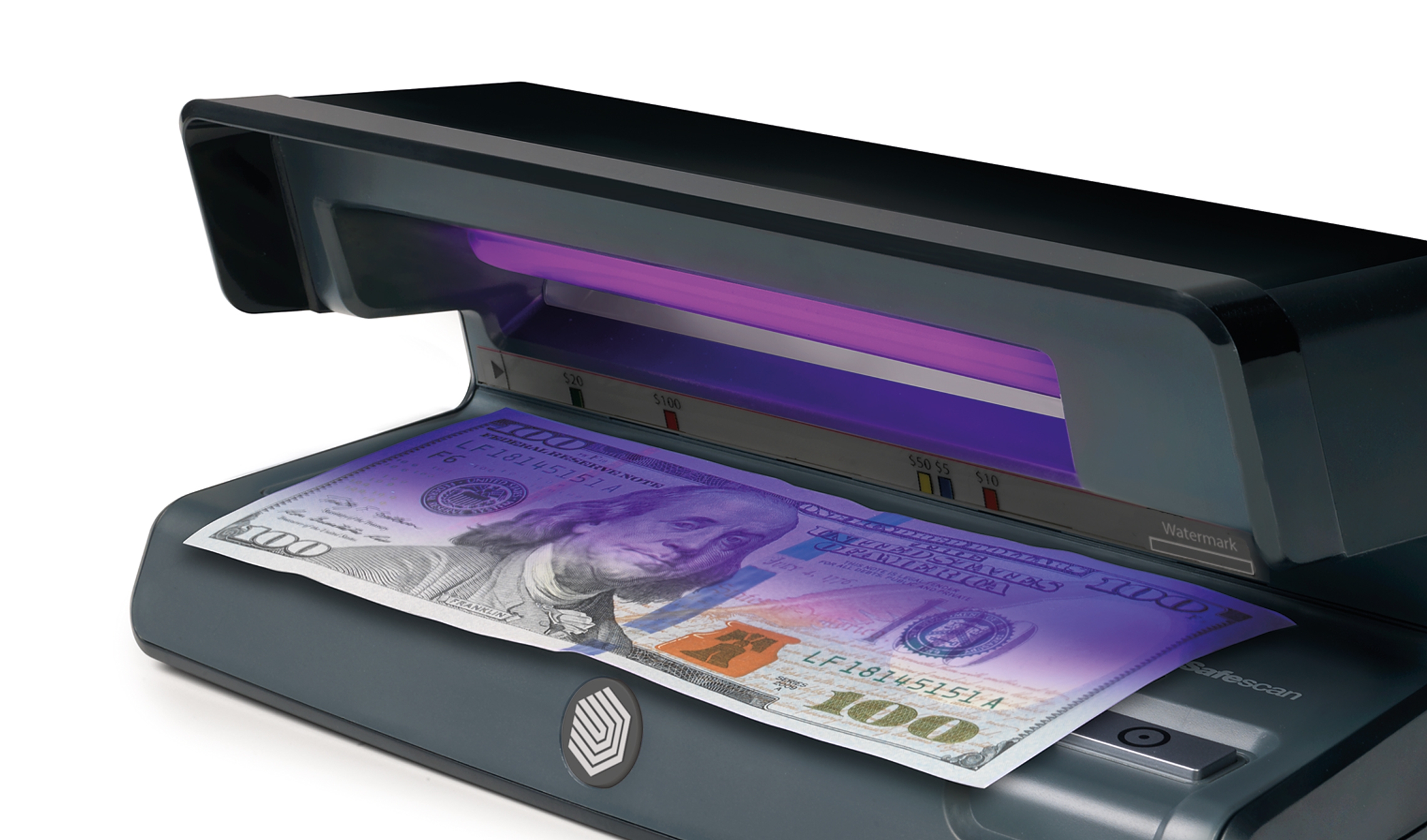 UV Counterfeit Detector Safescan 50 Black Verifiying Money