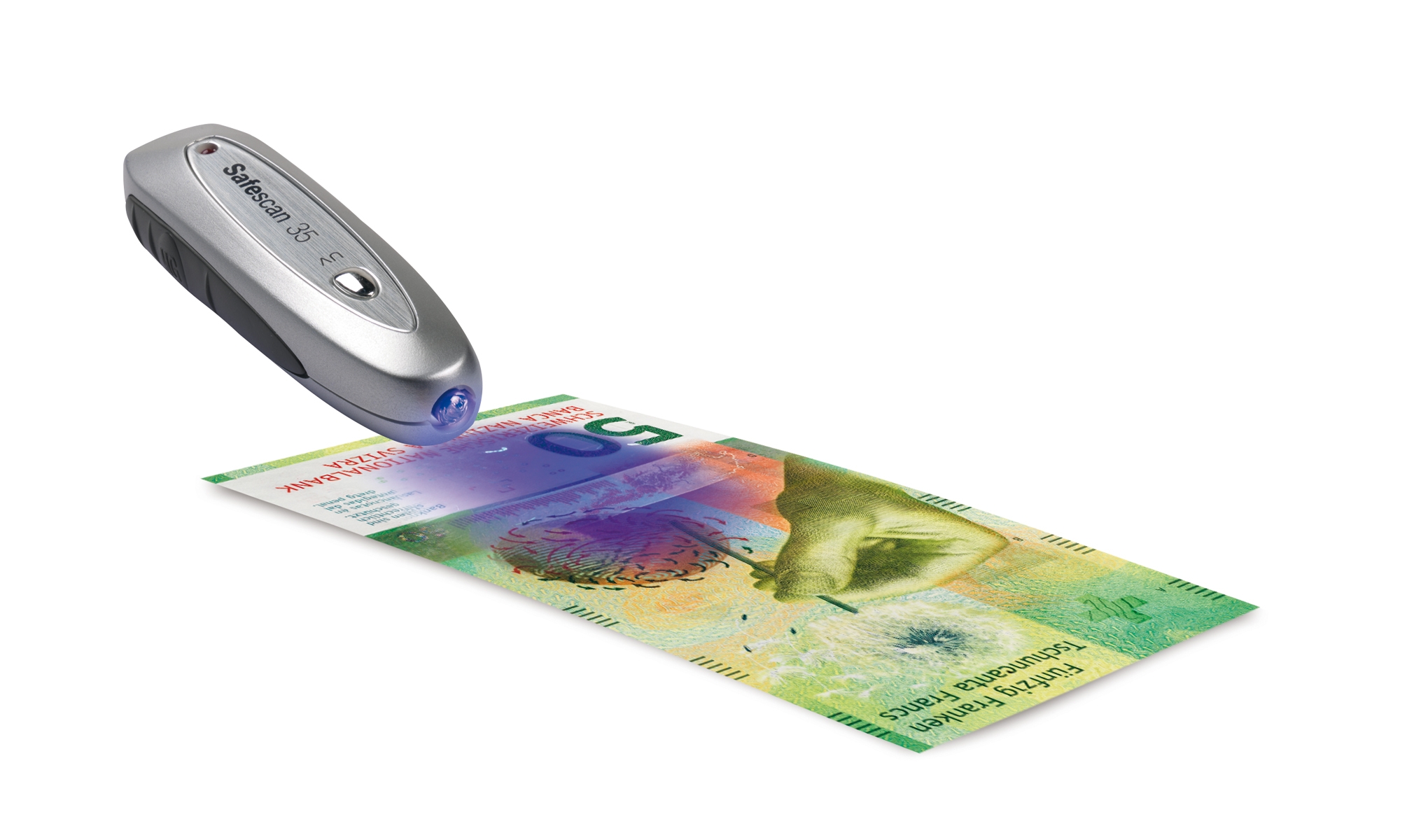 Lampe UV TOMOUNT Détecte Faux Billets - 3 Coloris + Pile Fournie