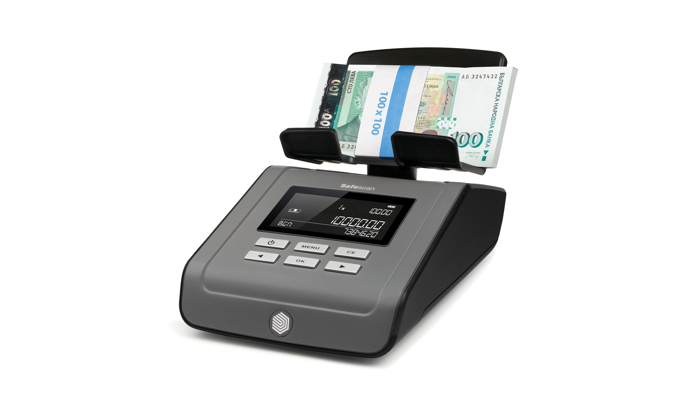 Money Counting Scale Safescan 6165 Counts coins and banknotes