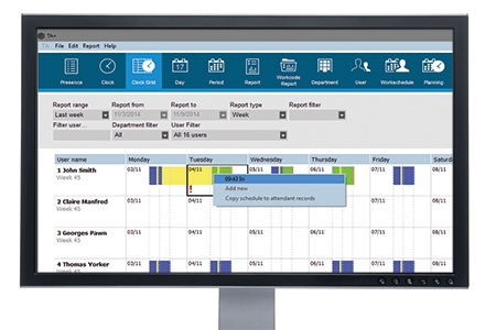 Biometric Time Attendance Software