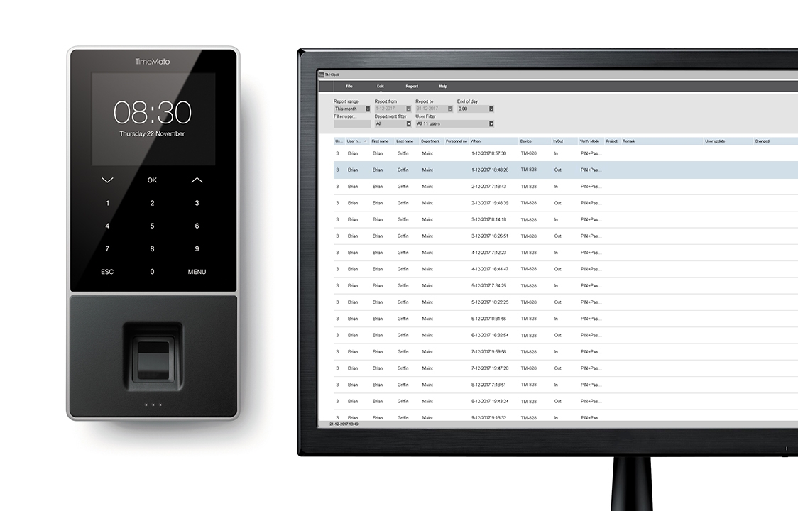 Time attendance software download